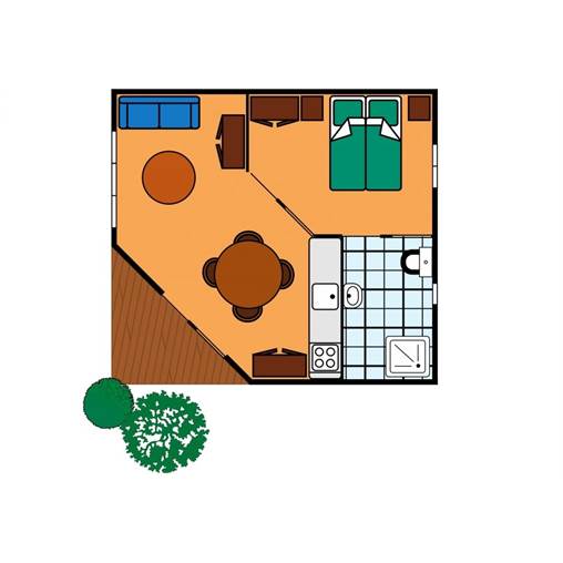 Chalet KD2 à Kijkduin