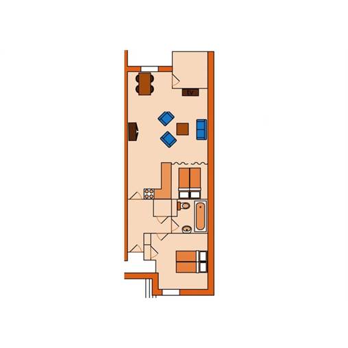 Appartement E4 in De Graaf van Egmont