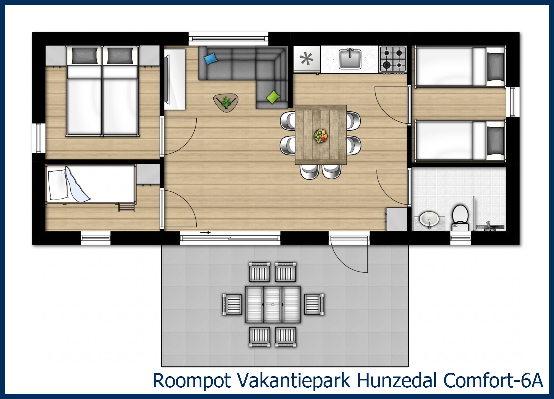Chalet Comfort-6A in Hunzedal