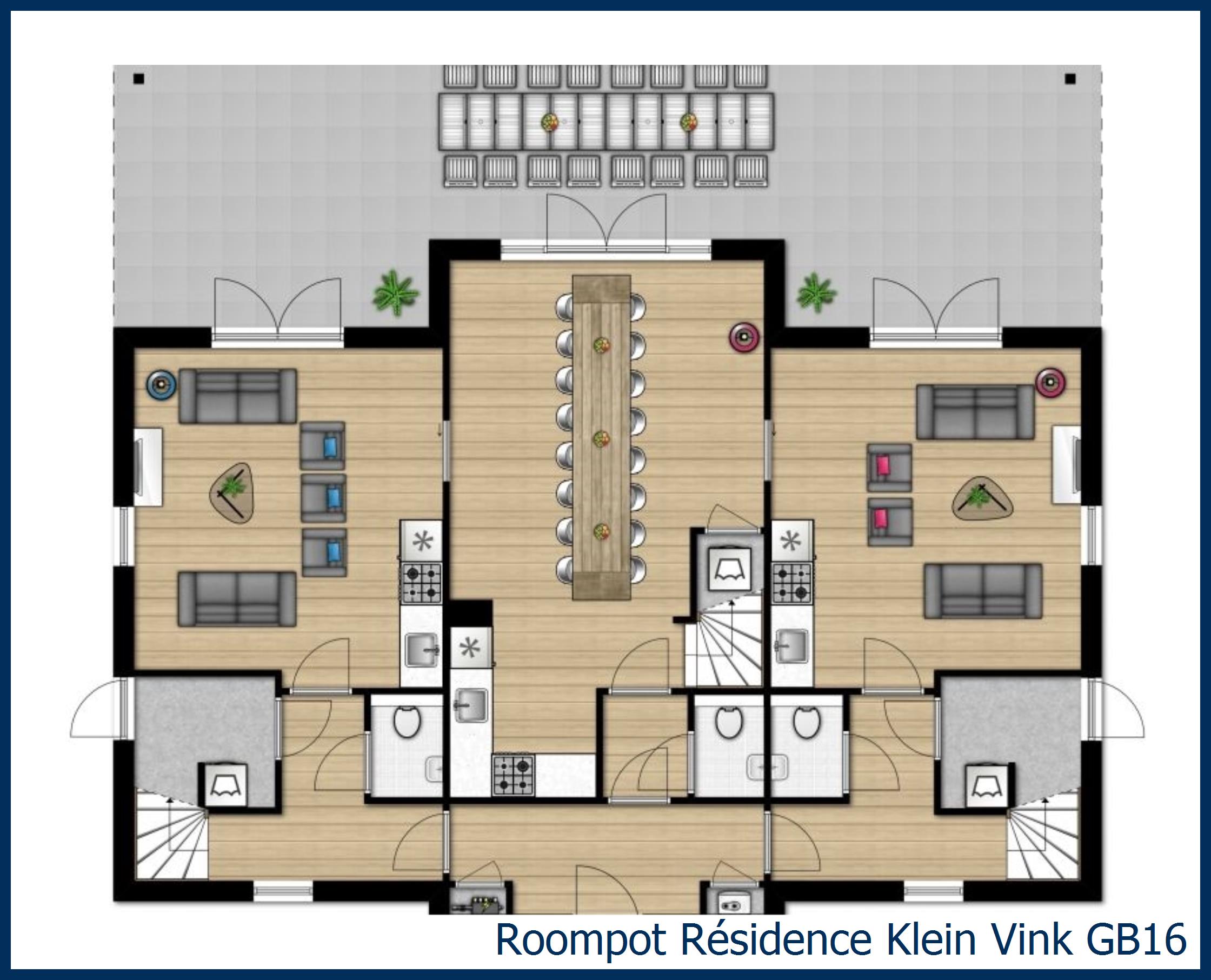 Bungalow GB16 à Résidence Klein Vink
