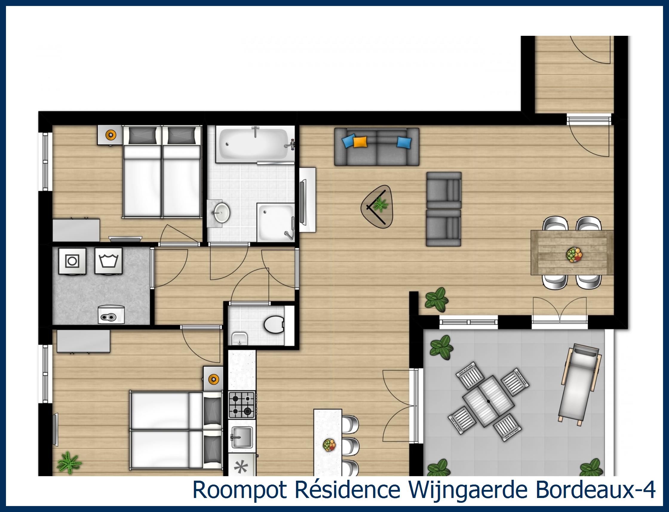 Le plan du Appartement Bordeaux-4
