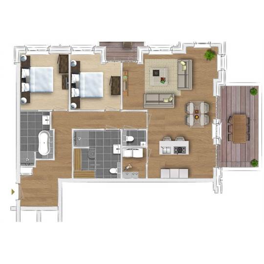 Hermitage Wellness 4 in Résidence Wijngaerde