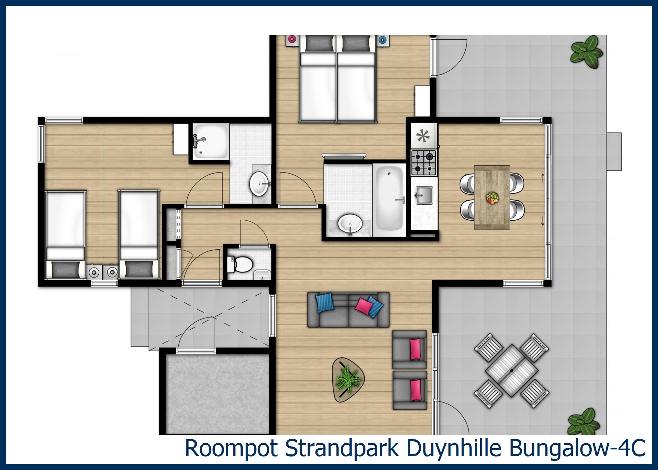 Bungalow 4C à Strandpark Duynhille