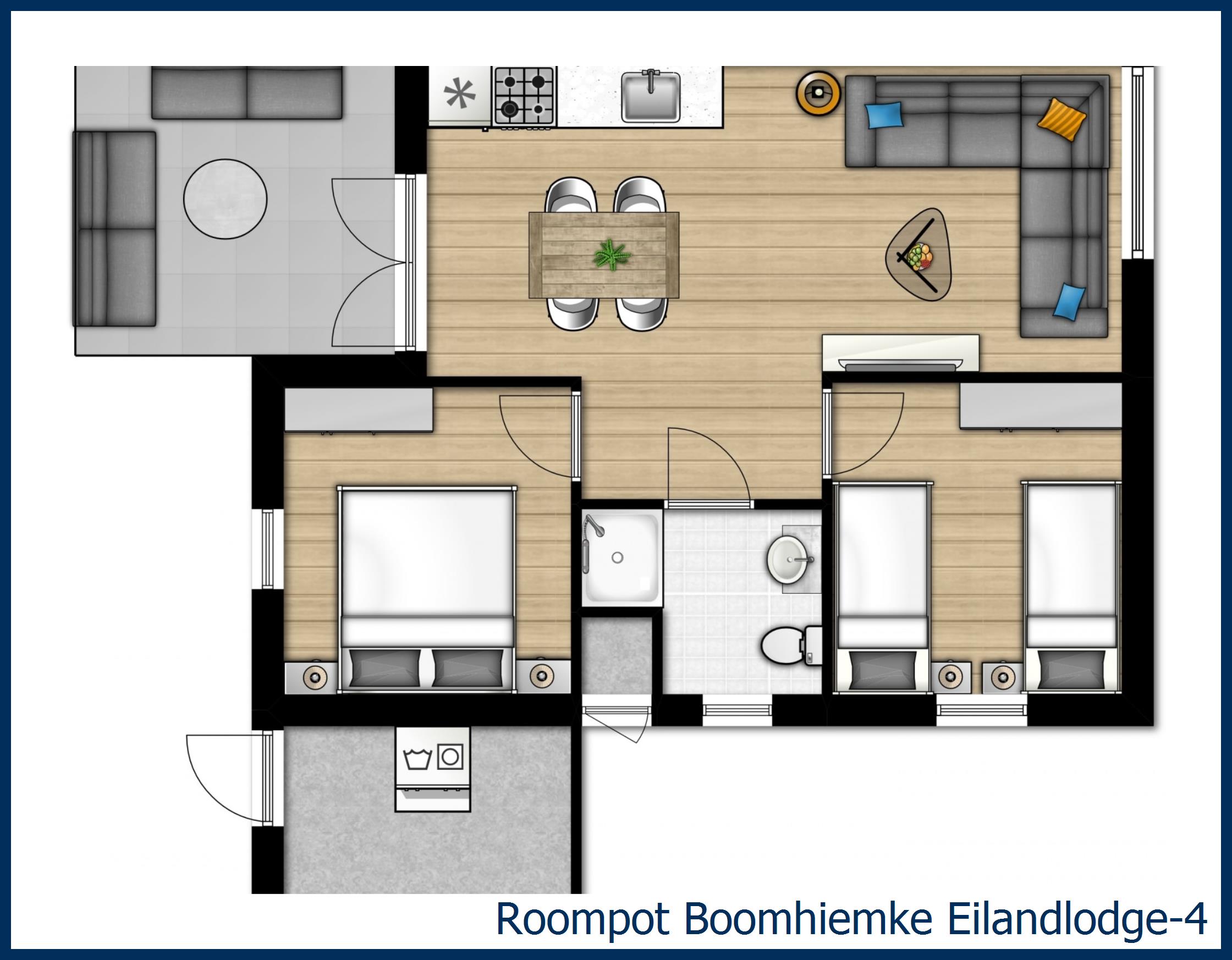 Lodge Eilandlodge-4 à Boomhiemke