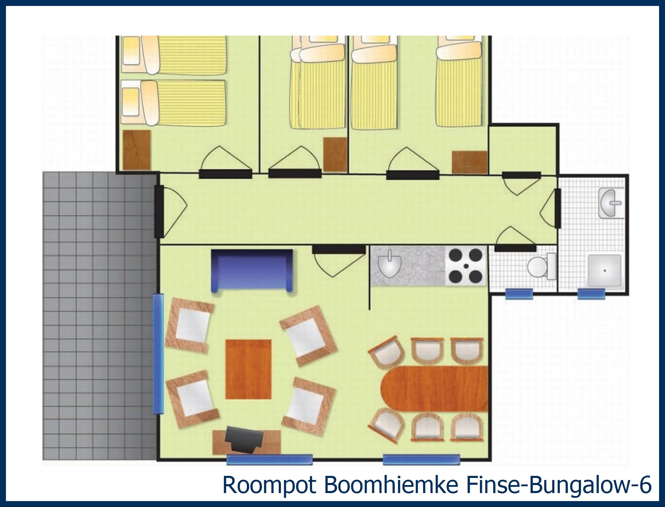 Bungalow Finse--6 à Boomhiemke