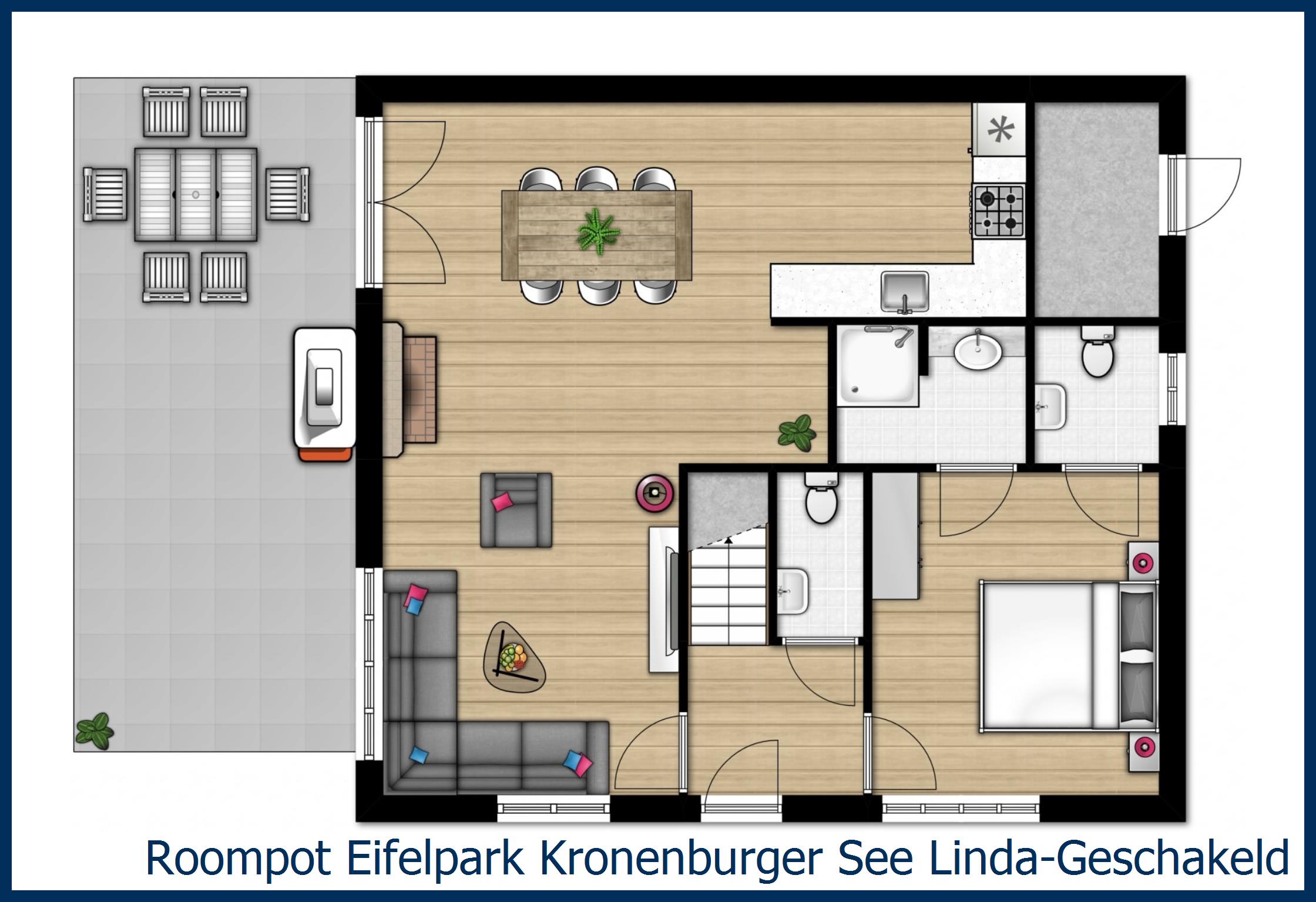 Villa Linda-Geschakeld-6-Luxe à Eifelpark Kronenburger See