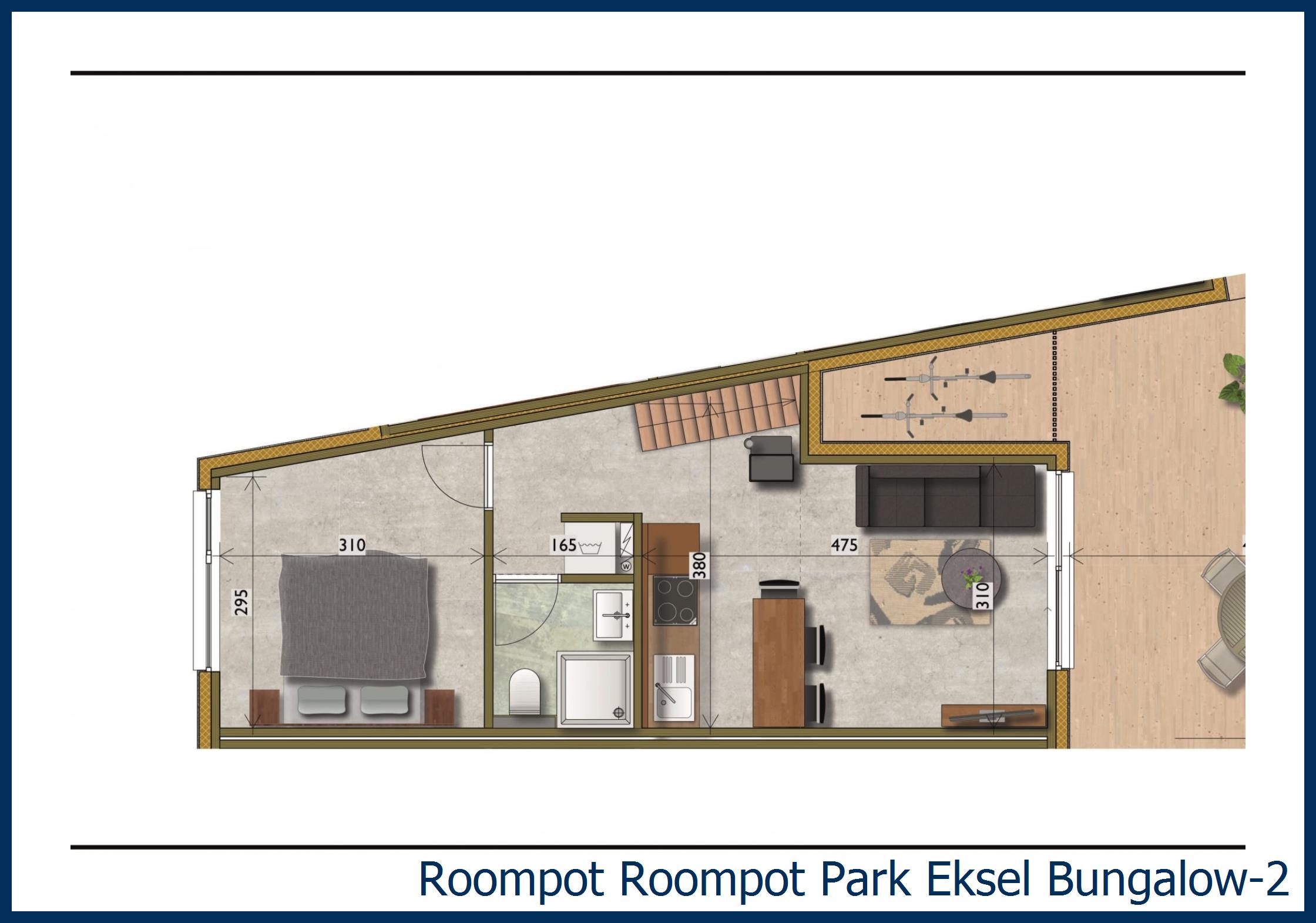 Bungalow 2 in Park Eksel
