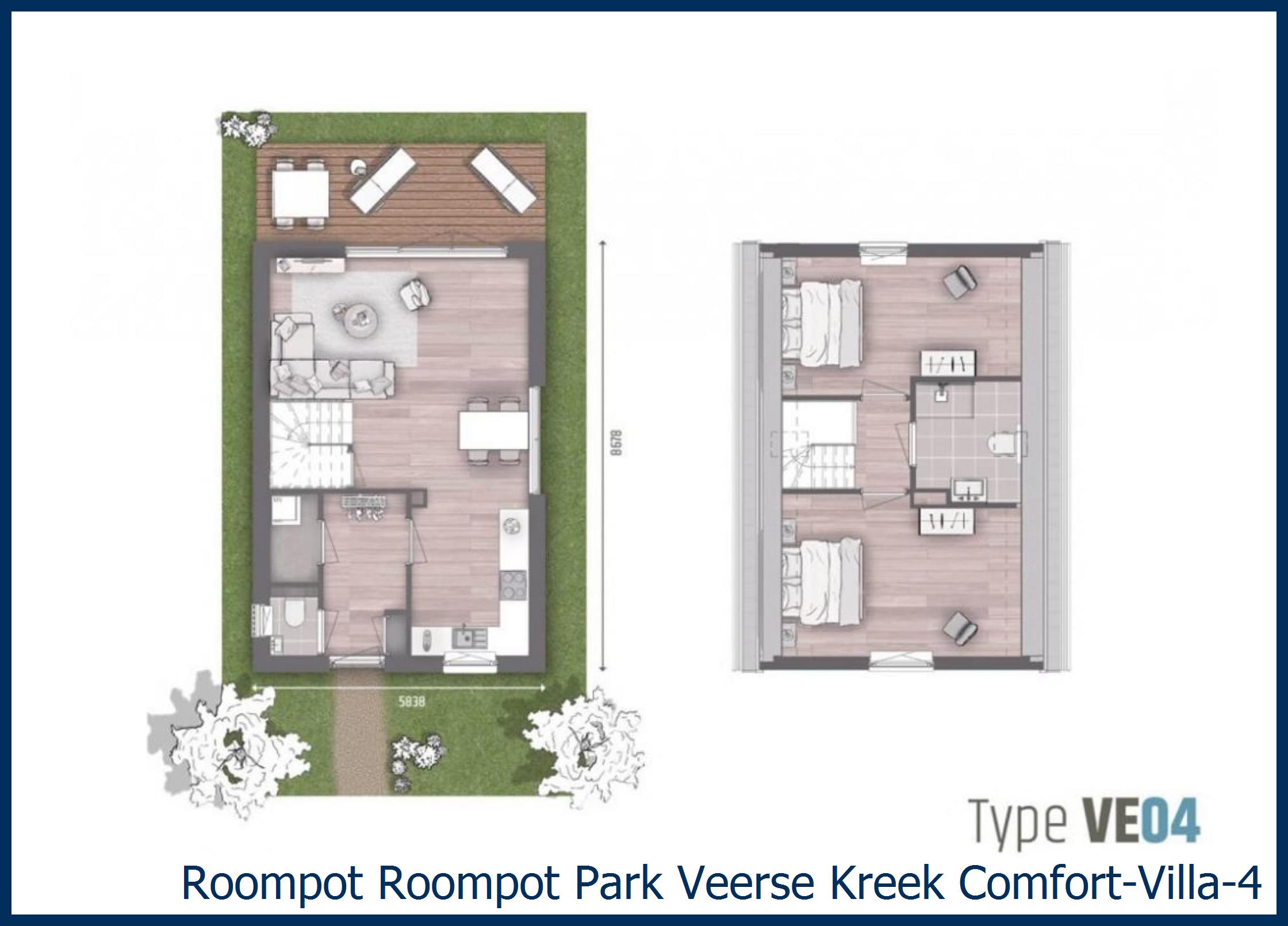 Villa Comfort-Villa-4 à Park Veerse Kreek