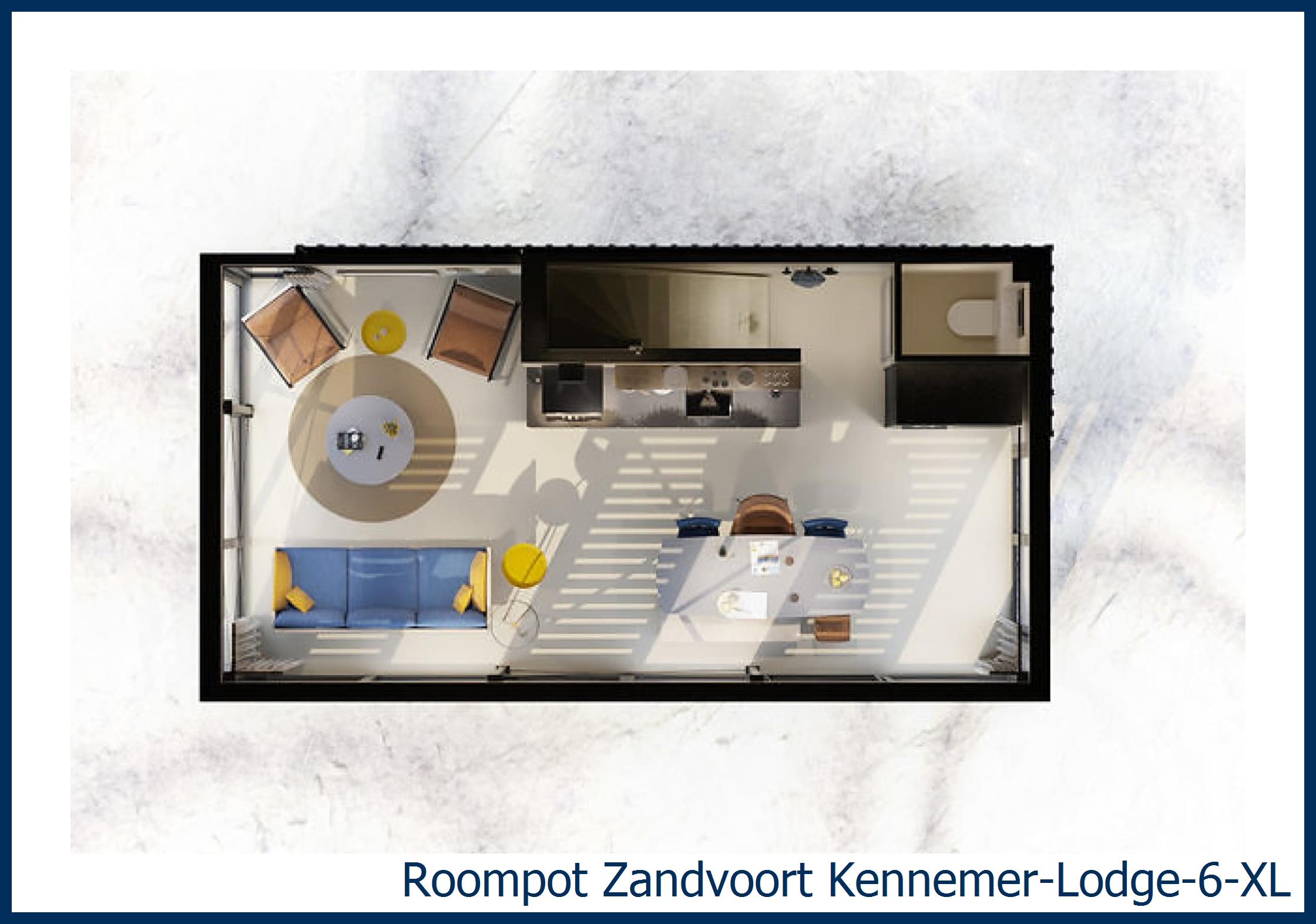 Lodge Kennemer-Lodge-6-XL à Zandvoort (oud)