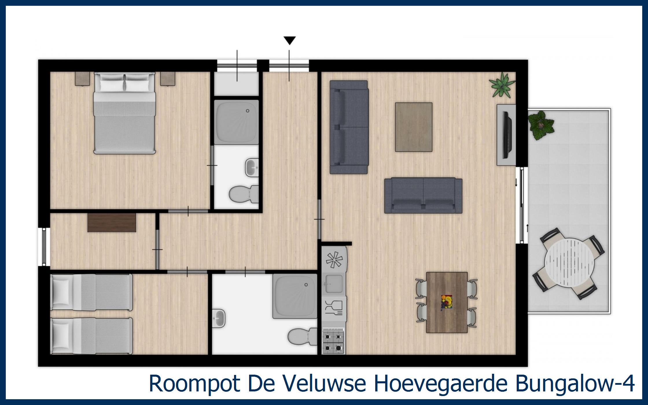Bungalow 4 in De Veluwse Hoevegaerde