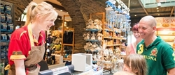 Boutiques facilités à Sunparks Oostduinkerke aan zee